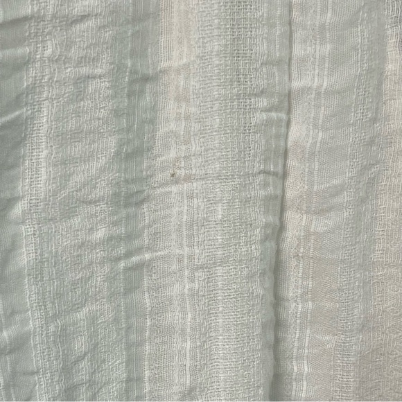 Mahina Small Gauze Puff Sleeve Keyhold Cutout Open Back Cottagecore Dress - Picture 6 of 9